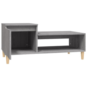Tavolino da Salotto grigio sonoma 100x50x45cm Legno Multistrato 821130