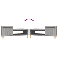Tavolino da Salotto grigio sonoma 100x50x45cm Legno Multistrato 821130