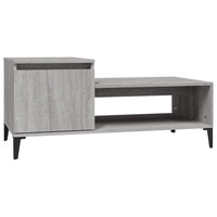 Tavolino da Salotto grigio sonoma 100x50x45cm Legno Multistrato 821138