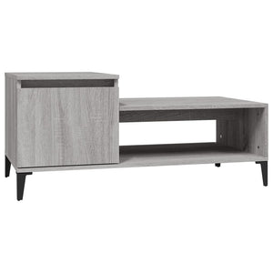 Tavolino da Salotto grigio sonoma 100x50x45cm Legno Multistrato 821138