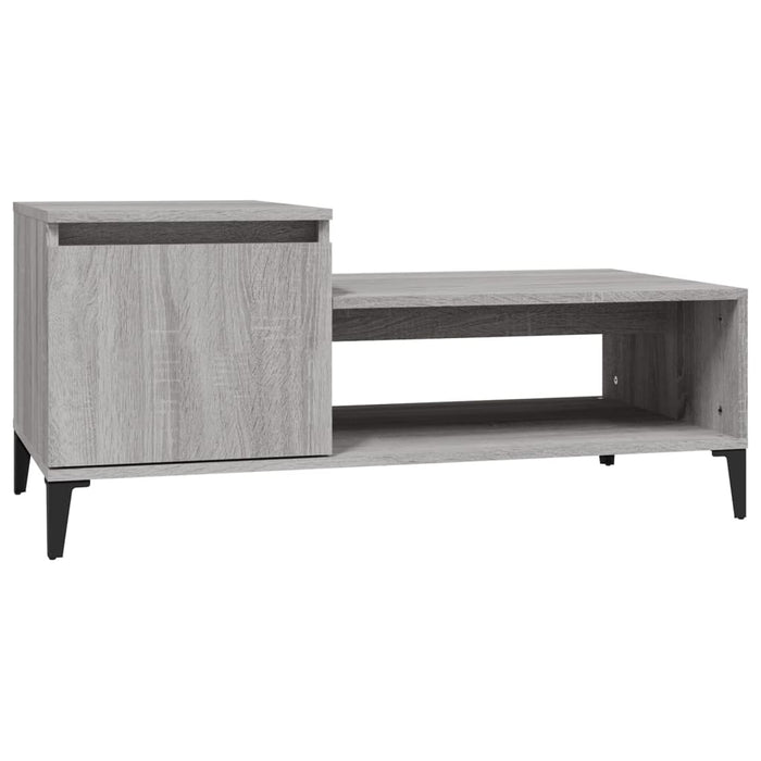 Tavolino da Salotto grigio sonoma 100x50x45cm Legno Multistrato 821138