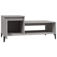 Tavolino da Salotto grigio sonoma 100x50x45cm Legno Multistrato 821138
