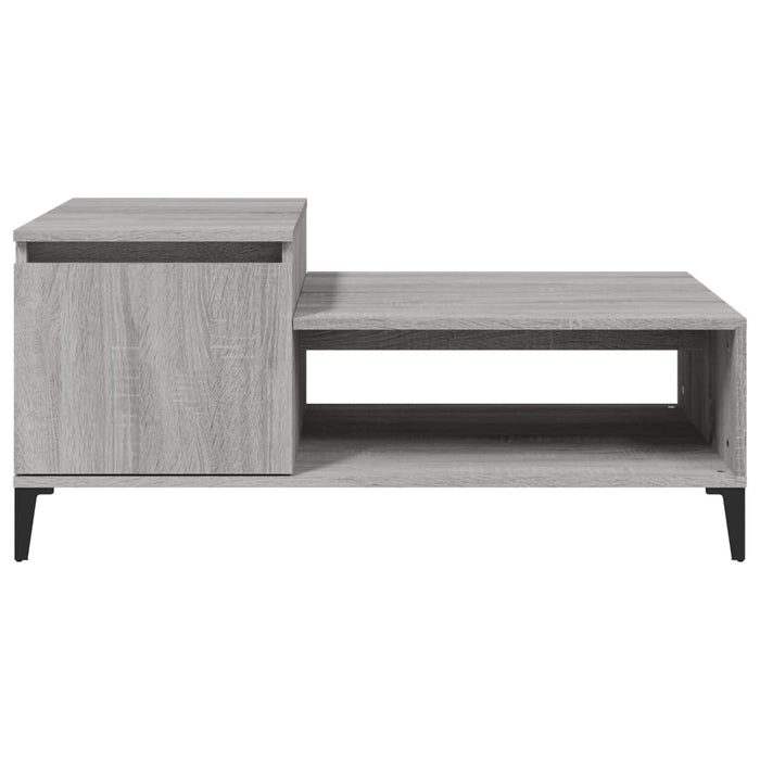 Tavolino da Salotto grigio sonoma 100x50x45cm Legno Multistrato 821138