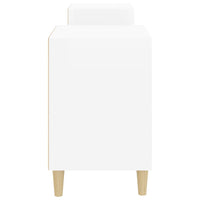 Mobile Porta TV Bianco Lucido 160x35x55 cm in Legno Multistrato cod mxl 26429