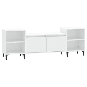 Mobile Porta TV Bianco 160x35x55 cm in Legno Multistrato 821196