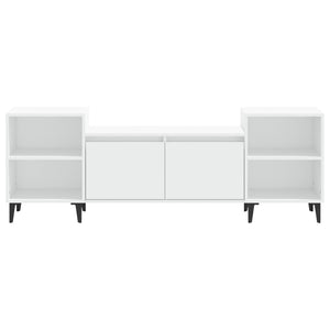 Mobile Porta TV Bianco 160x35x55 cm in Legno Multistrato 821196