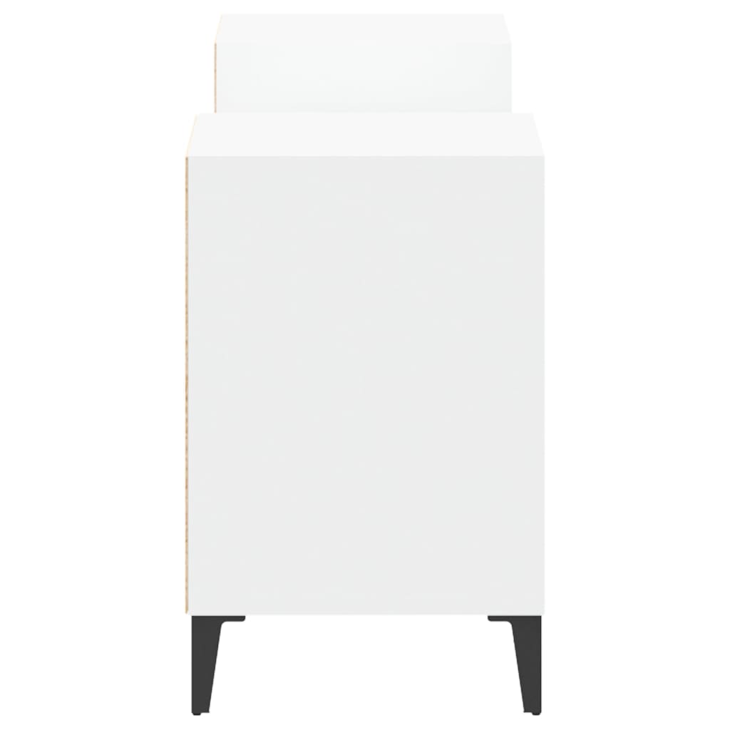 Mobile Porta TV Bianco 160x35x55 cm in Legno Multistrato 821196