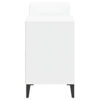Mobile Porta TV Bianco 160x35x55 cm in Legno Multistrato 821196