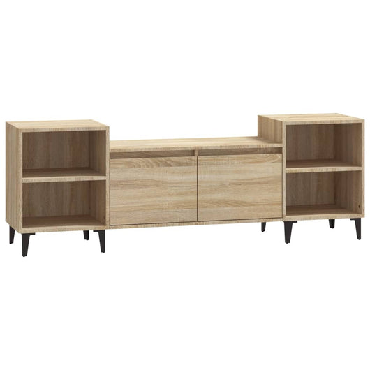 Mobile Porta TV Rovere Sonoma 160x35x55 cm Legno Multistrato 821199