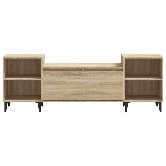 Mobile Porta TV Rovere Sonoma 160x35x55 cm Legno Multistrato 821199