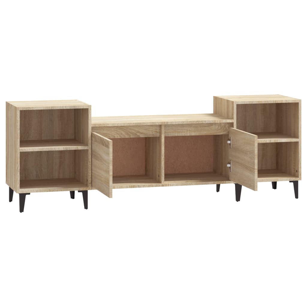 Mobile Porta TV Rovere Sonoma 160x35x55 cm Legno Multistrato 821199
