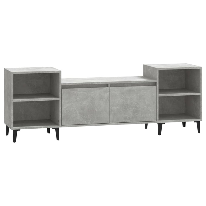 Mobile per TV Grigio Cemento 160x35x55 cm Legno Multistrato 821200