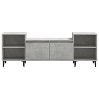 Mobile per TV Grigio Cemento 160x35x55 cm Legno Multistrato 821200
