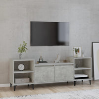 Mobile per TV Grigio Cemento 160x35x55 cm Legno Multistrato 821200