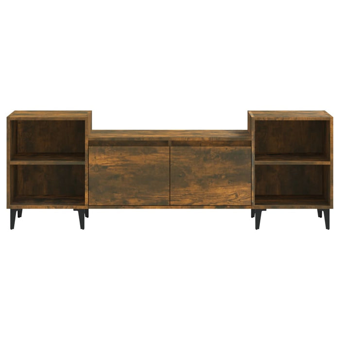 Mobile TV-Credenza per TV-Console TV Rovere Fumo 160x35x55 cm in Legno Multistrato 521925