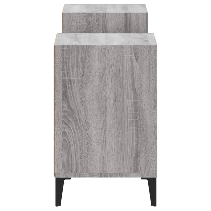 Mobile TV-Credenza TV-Console TV Grigio Sonoma 160x35x55 cm in Legno Multistrato 757119