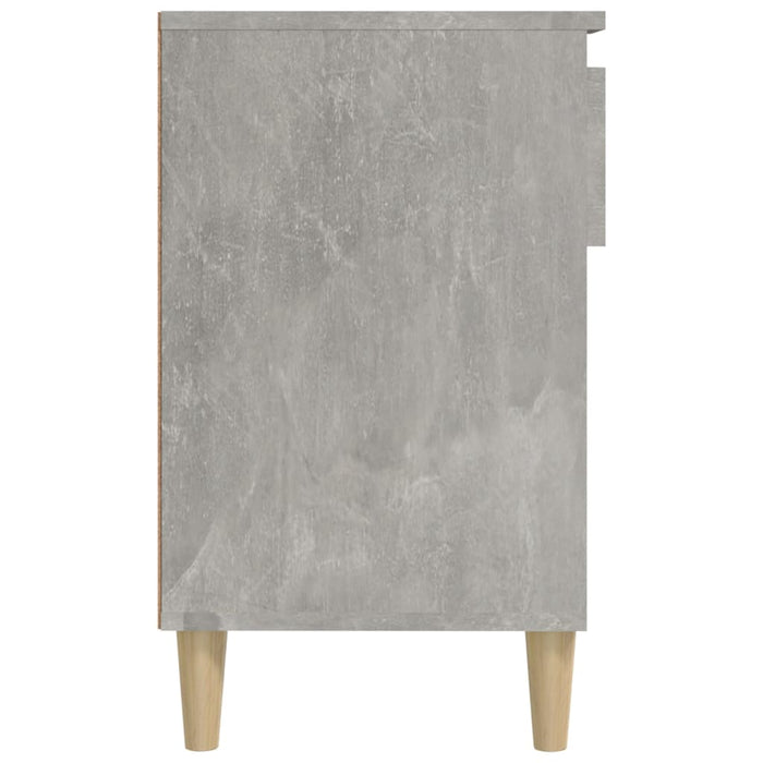 Scarpiera Grigio Cemento 102x36x60 cm in Legno Multistrato cod mxl 37050