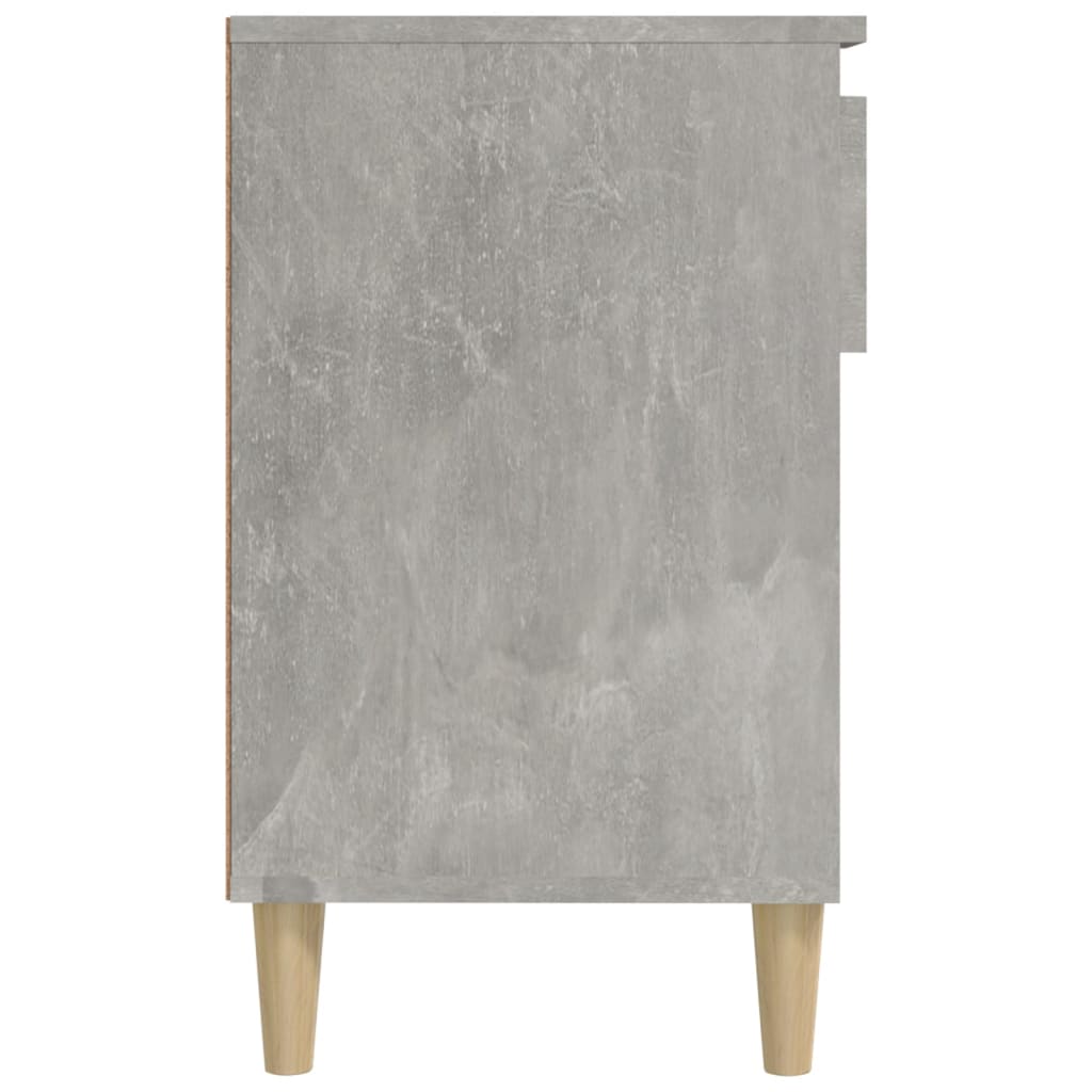Scarpiera Grigio Cemento 102x36x60 cm in Legno Multistrato 821208