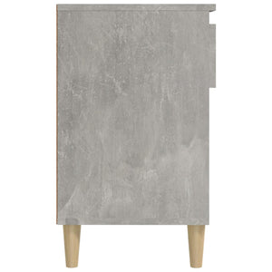 Scarpiera Grigio Cemento 102x36x60 cm in Legno Multistrato 821208