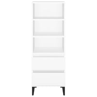 Credenza Bianco 40x36x110 cm in Legno Multistrato 821244