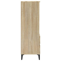 Credenza Rovere Sonoma 40x36x110 cm in Legno Multistrato cod mxl 16308