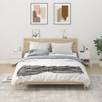 Comodini 2 pz in Bianco 40x35x50 cm 821827