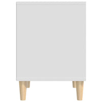 Comodini 2 pz in Bianco 40x35x50 cm 821859