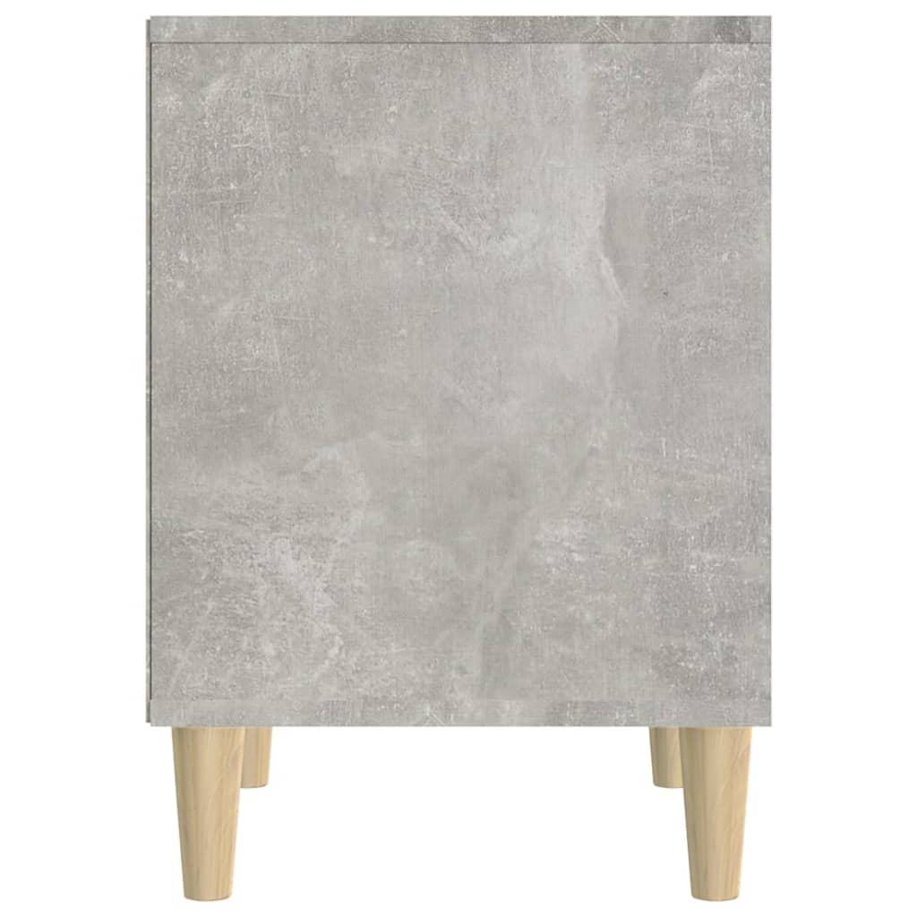 Comodini 2 pz Grigio Cemento 40x35x50 cm 821867