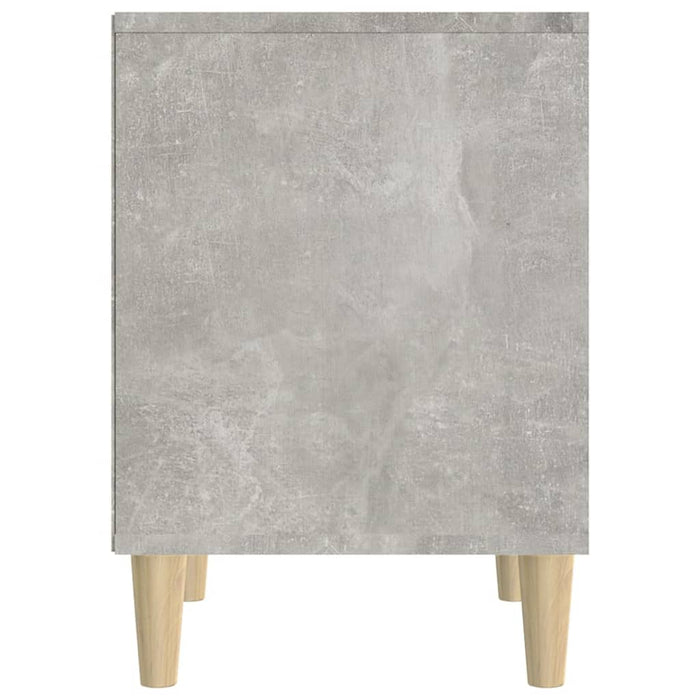 Comodini 2 pz Grigio Cemento 40x35x50 cm 821867