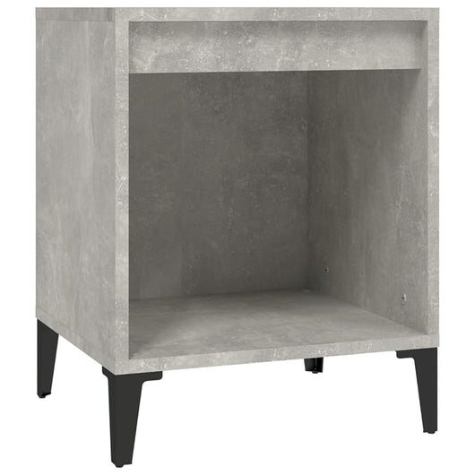 Comodino Grigio Cemento 40x35x50 cmcod mxl 103755