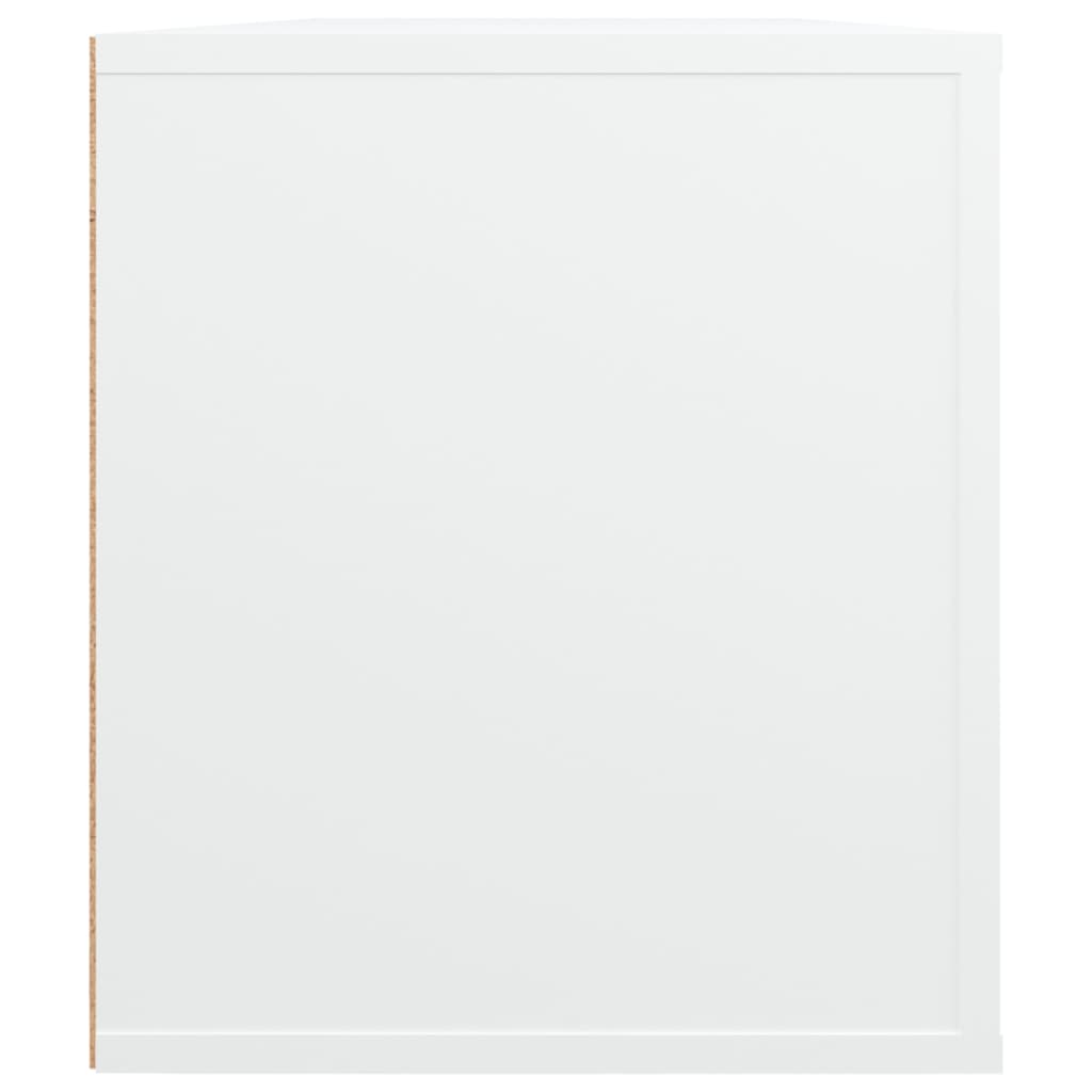 Mobile Porta TV-Mobile per TV-Credenza TV Bianco 100x35x40 cm in Legno Multistrato 255109