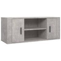 Mobile per TV Grigio Cemento 100x35x40 cm Legno Multistrato cod mxl 28078
