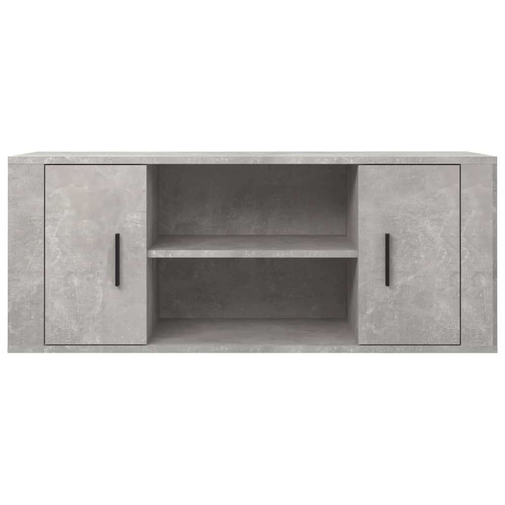 Mobile per TV Grigio Cemento 100x35x40 cm Legno Multistrato cod mxl 28078