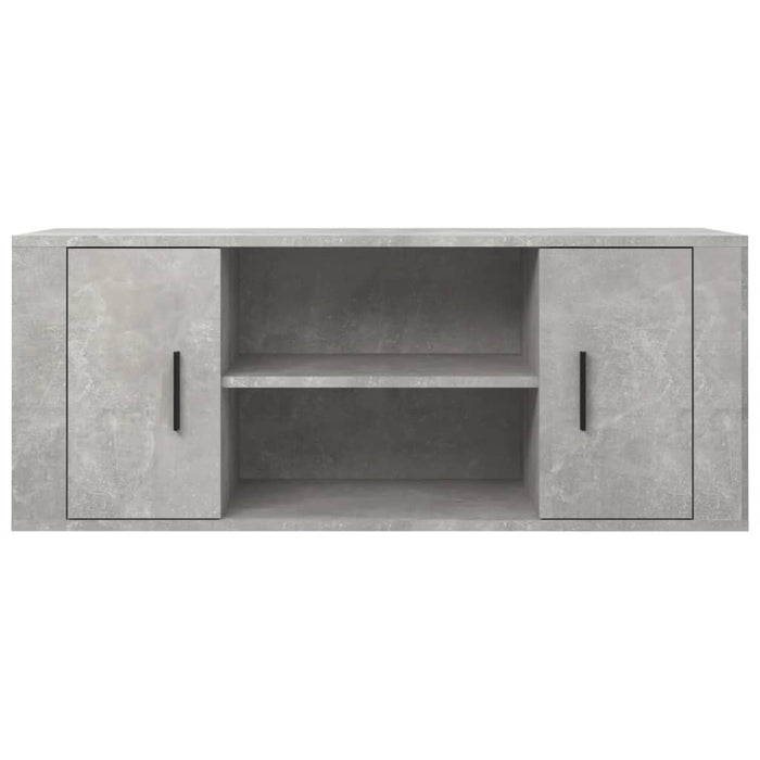 Mobile per TV Grigio Cemento 100x35x40 cm Legno Multistrato cod mxl 28078