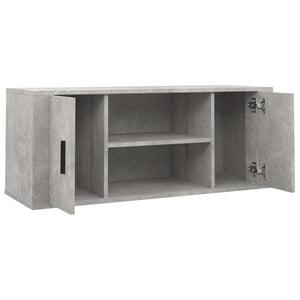 Mobile per TV Grigio Cemento 100x35x40 cm Legno Multistrato cod mxl 28078