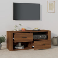 Mobile TV Rovere Marrone 100x35x40 cm in Legno Multistrato 823106