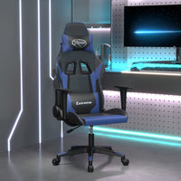 Sedia da Gaming Nera e Blu in Similpellecod mxl 99871