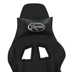 Sedia da Gaming Nera in Similpelle