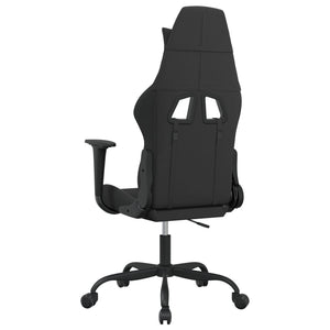 Sedia da Gaming Nero e Grigio Chiaro in Tessuto 3143712