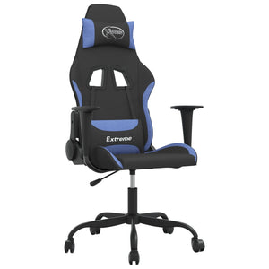 Sedia da Gaming Nero e Blu in Tessuto cod mxl 60447