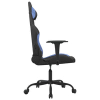 Sedia da Gaming Nero e Blu in Tessuto cod mxl 60447