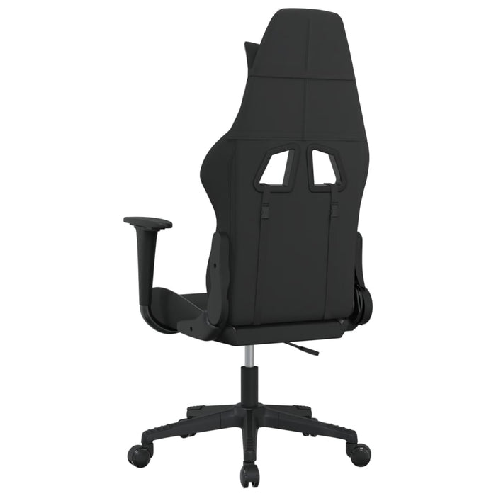 Sedia da Gaming Nero e Grigio Chiaro in Tessuto 3143734