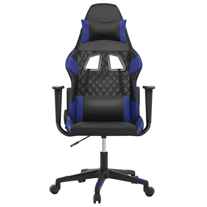 Sedia da Gaming Nera e Blu in Similpelle 3143753