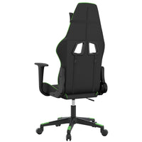 Sedia da Gaming Nera e Verde in Similpelle cod mxl 75872