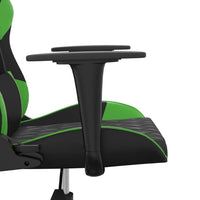 Sedia da Gaming Nera e Verde in Similpelle cod mxl 75872