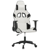 Sedia da Gaming Bianco e Nero in Similpelle 3143762