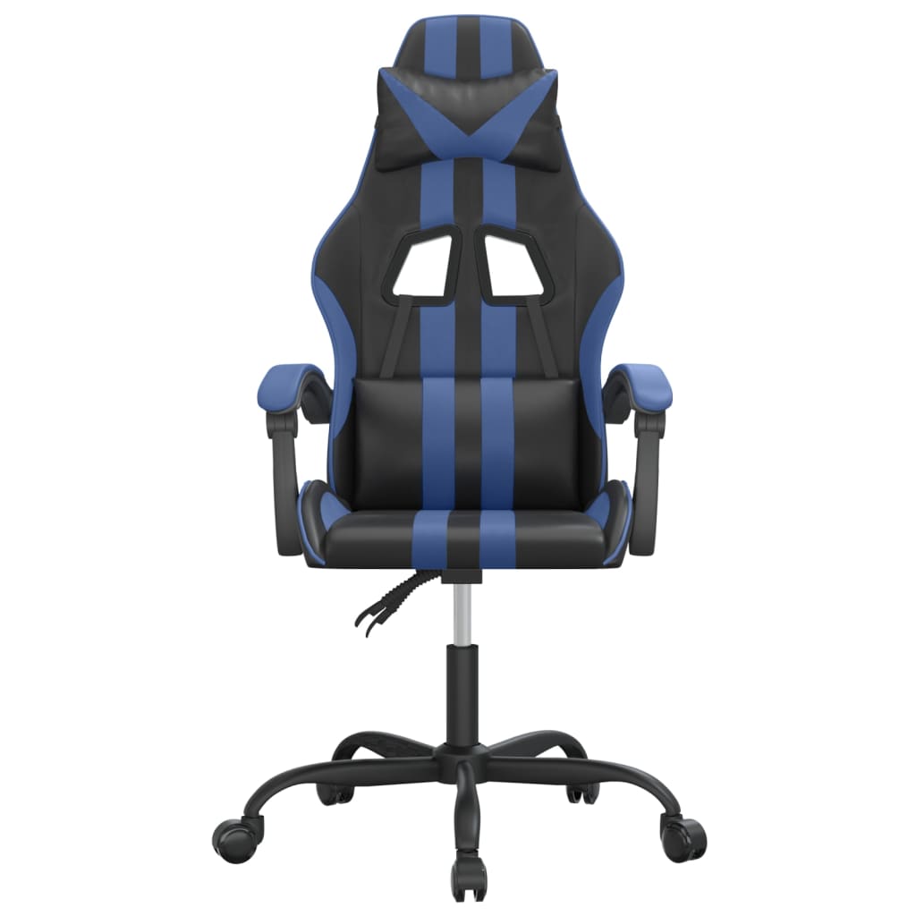 Sedia da Gaming Nera e Blu in Similpelle 3143818