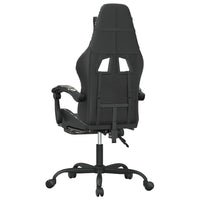 Sedia da Gaming con Poggiapiedi Nero e Mimetico in Similpelle 3143865