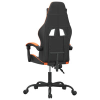 Sedia da Gaming Nero e Arancione in Similpelle cod mxl 68962