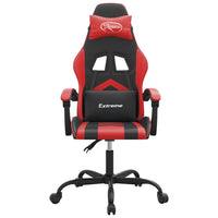 Sedia da Gaming Nera e Rossa in Similpelle 3143891